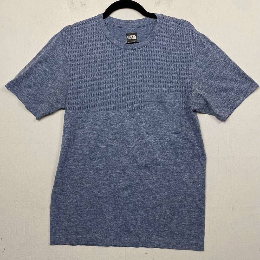The North Face Men's Blue Short Sleeve Active T-shirt Size Small